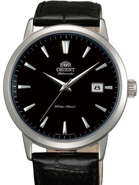 Scratch and Dent - Orient Symphony Automatic Dress Watch with Black Dial, Stainless Steel  Case #ER27006B 2