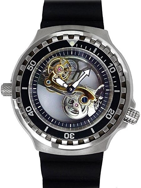 Tauchmeister Automatic Dive Watch with Helium Release Valve and AR Sapphire Crystal #T0310