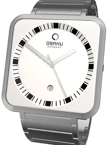 Obaku Harmony Quartz Watch with Stainless Steel Bracelet #V139GCISC