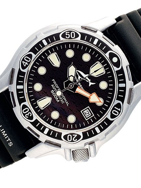 Chris Benz 500 meter Automatic Dive watch with Sapphire Crystal #CB-500-S-KBS