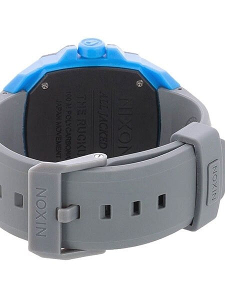 Nixon Ruckus Watch with 41mm Polycarbonate Case, White Hands and Markers #A349-1537