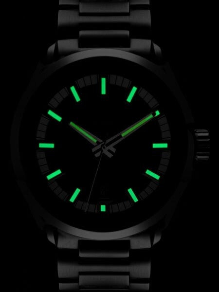 Lew and Huey Sporty Cerberus Automatic Dress Watch with 42mm SS Case  #Cerberus_blue