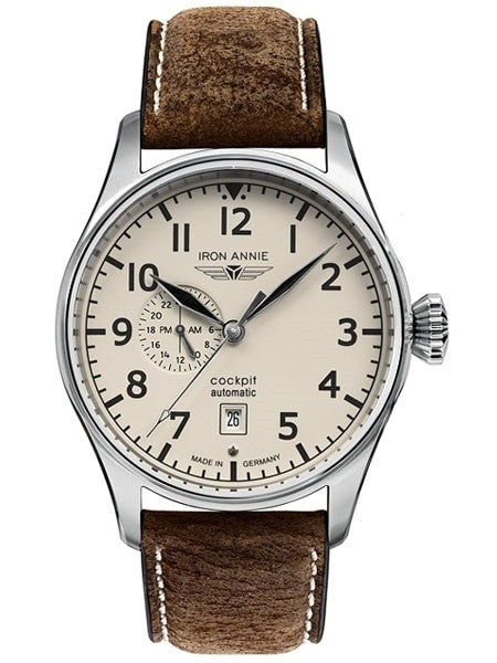 Iron Annie Automatic Watch with 42mm Case and Fully Luminous Dial #5168-3