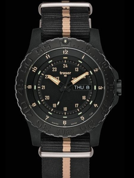 Traser Sand Military Watch with 45mm Case and Sapphire Crystal #100232
