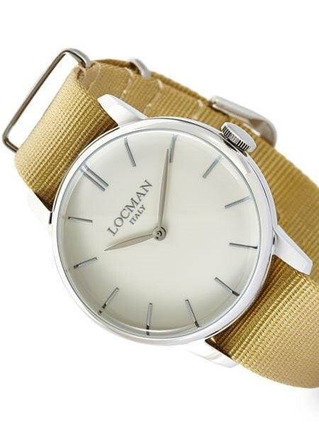 Locman 1960's Collection Sporty Quartz Dress Watch with 41mm Case #0251V05-00AVNKNH