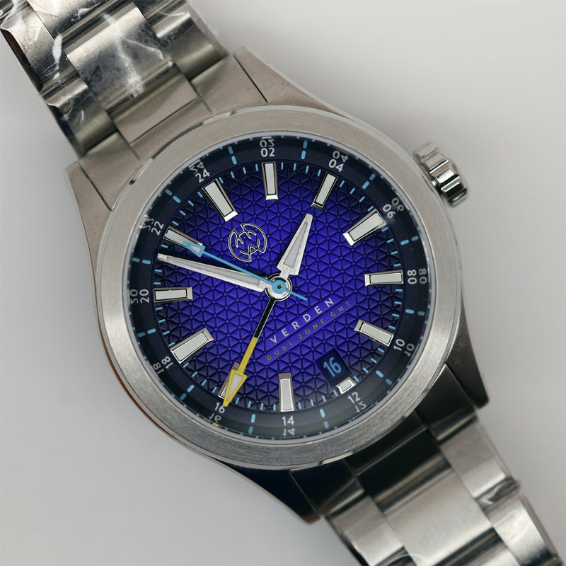 Henry Archer Verden GMT Automatic LE with Atlantic Sun Dial #HAC-VER-ATS-3LI