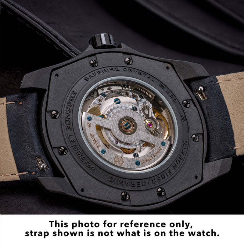 Formex Essence Leggera FortyThree (43mm) COSC Automatic Carbon Case Watch with Arctic White Dial #0330.4.6311.811