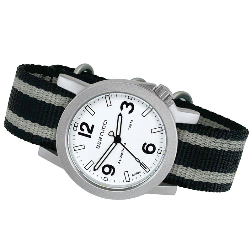 Bertucci A-6A Experior Tempo sport-field watch with light weight 40mm case #16520