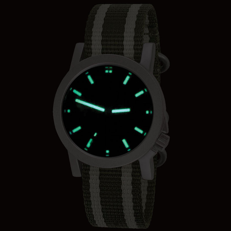 Bertucci A-6A Experior Tempo sport-field watch with light weight 40mm case #16521