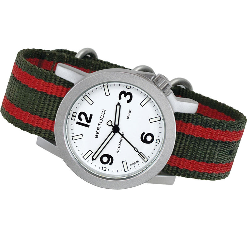 Bertucci A-6A Experior Tempo sport-field watch with light weight 40mm case #16522