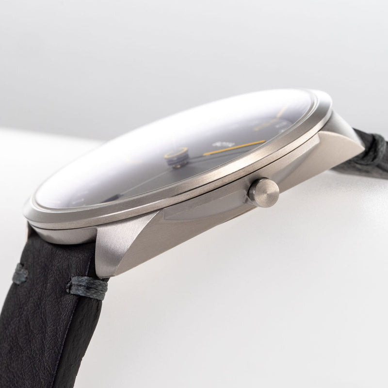 BOTTA TRES 24 Three Hand 24-Hour Swiss Quartz Watch with a 40mm Titanium Case #489310