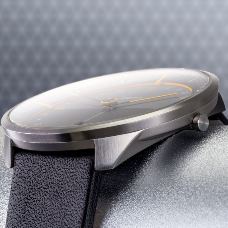 BOTTA TRES 24 Three Hand 24-Hour Swiss Quartz Watch with a 45mm Titanium Case #689310