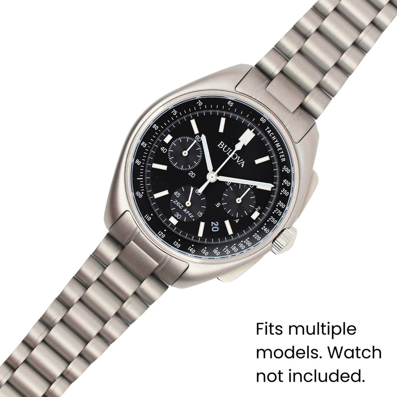 Islander Bracelet for Bulova 45mm Blasted Lunar Pilot Models on Strap #BRAC-107