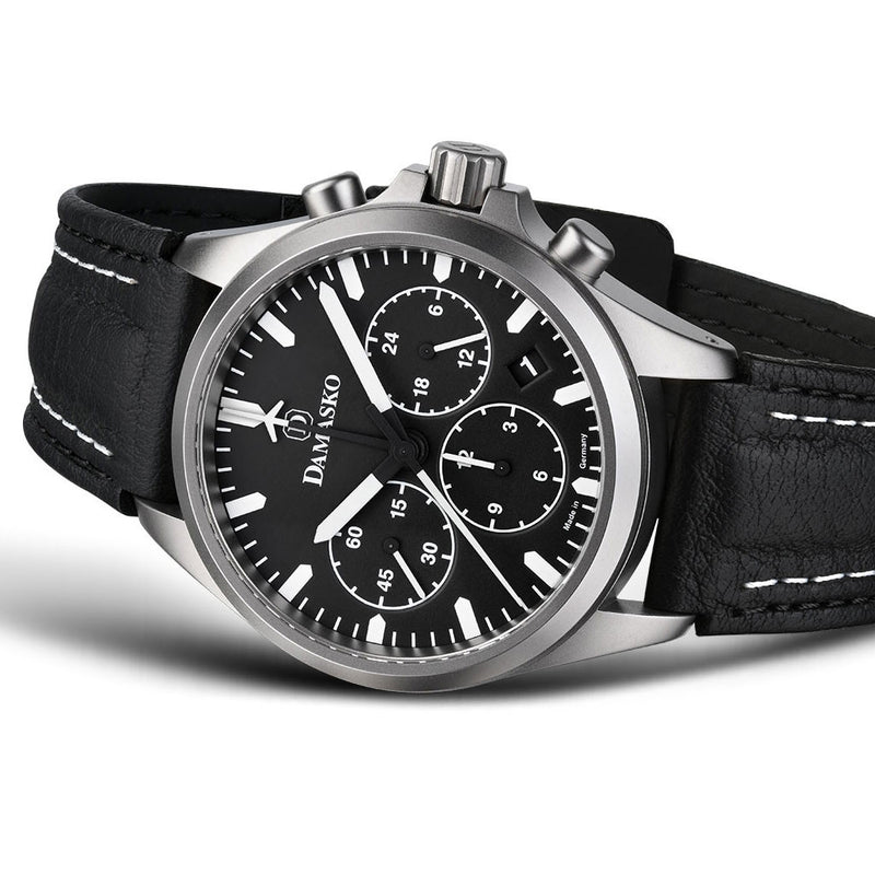 Damasko 41mm Chronograph with a Unique 60-Minute Stopwatch Function #DC76