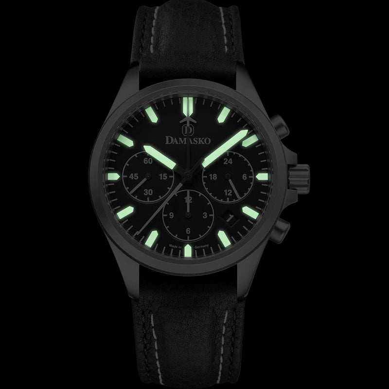 Damasko 41mm Chronograph with a Unique 60-Minute Stopwatch Function #DC76