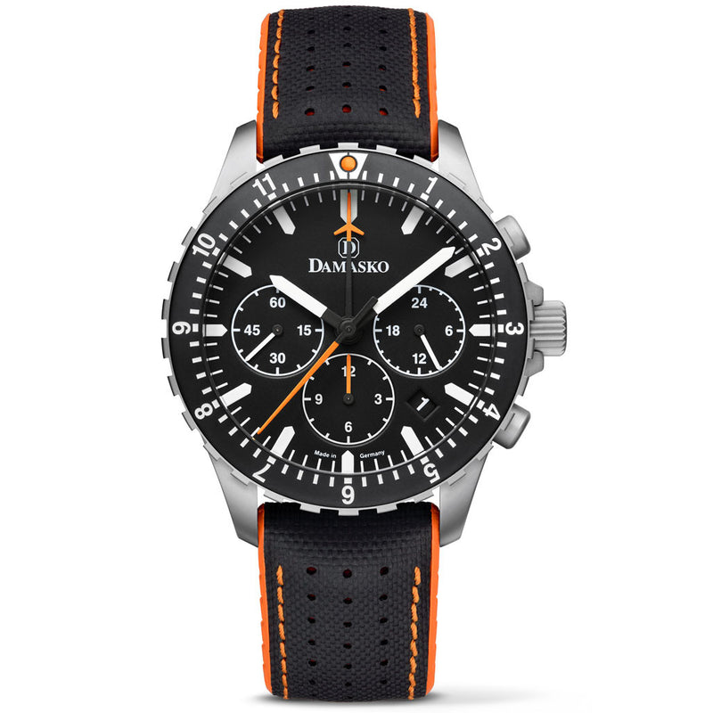 Damasko 42mm Chronograph with a Stopwatch and a 12-hour Totalizer #DC86