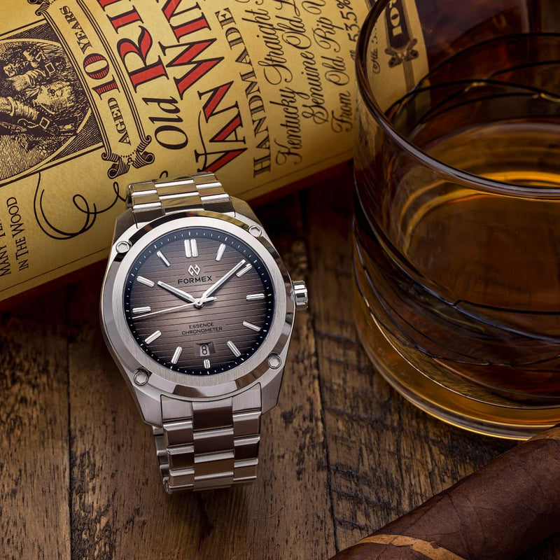 Formex Essence Swiss Automatic Chronometer with Brown Dial #0330-1-6324-100