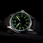 Islander-ISL-107 Black Dial Lume