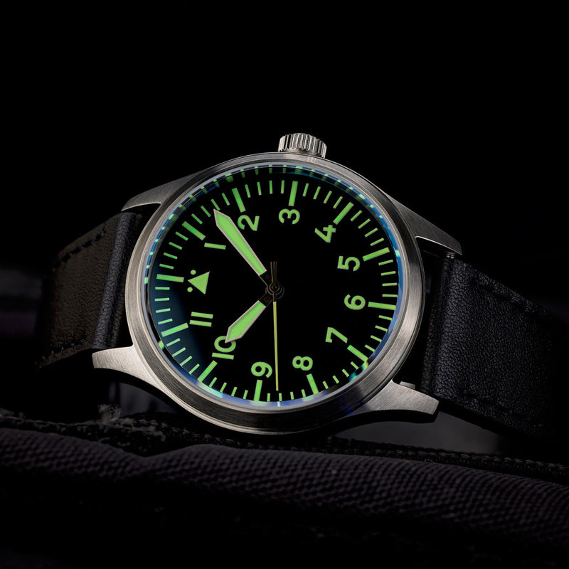 Islander-ISL-107 Black Dial Lume