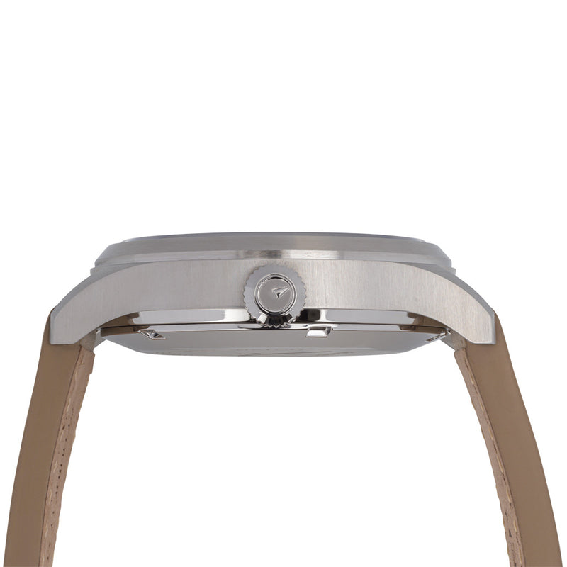 Islander-ISL-111 White Dial Crown