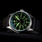 Islander-ISL-113 Black Dial Lume