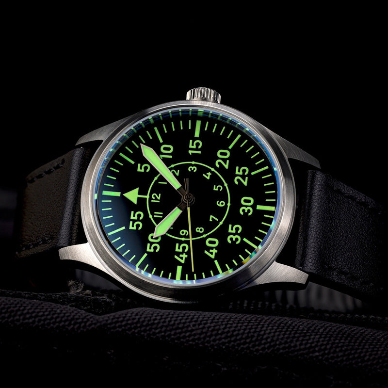 Islander-ISL-113 Black Dial Lume