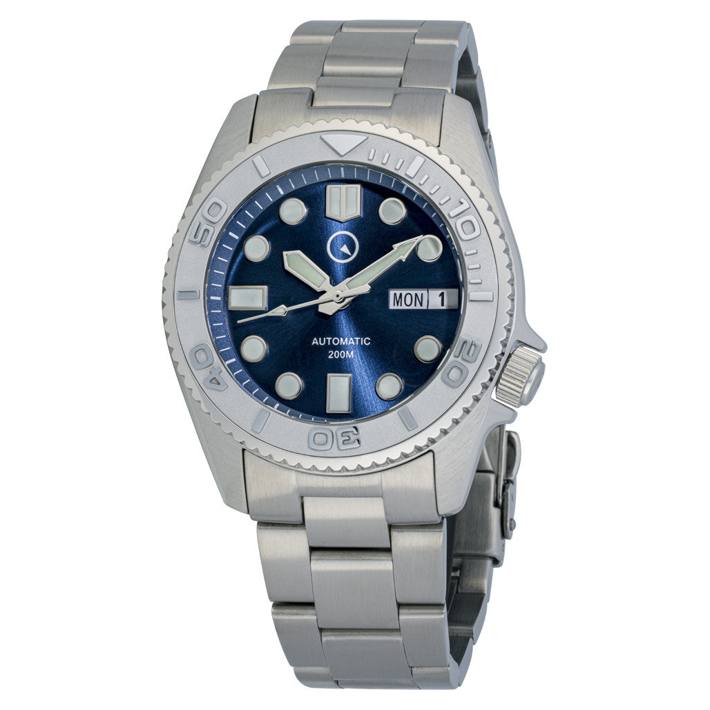 Islander Automatic Dive Watch with a double domed AR sapphire