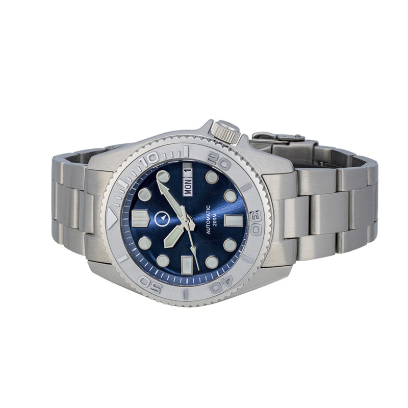 Islander 38mm Automatic Dive Watch with Radiant Blue Dial #ISL-63