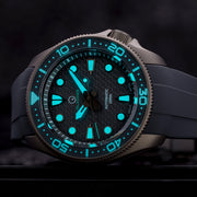 Islander Sands Point Titanium Diver with Grey Whale Tail Dial #ISL-259