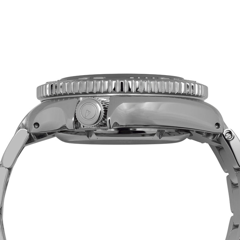 Islander Automatic Dive Watch with Bracelet, Double-Domed AR Sapphire Crystal, and Embossed Ceramic Bezel Insert #ISL-92