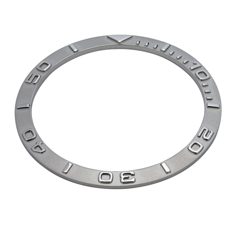 Embossed Sloped SS Bezel Insert for Seiko SKX007, SKX009, SKX011 #C39