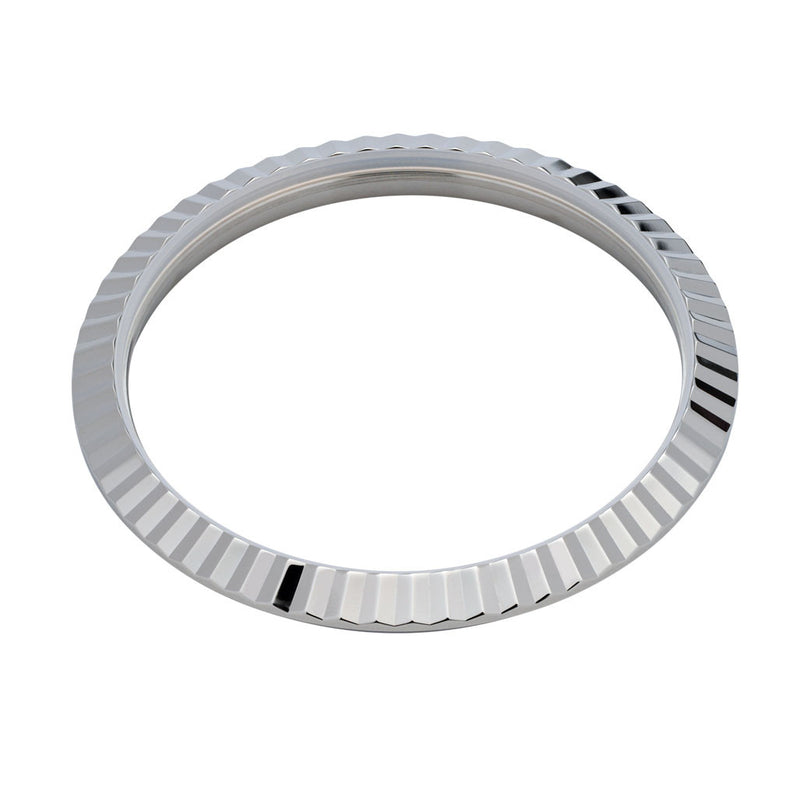 Fluted Stainless Steel Bezel for Islander Brookville Watches #B19-P
