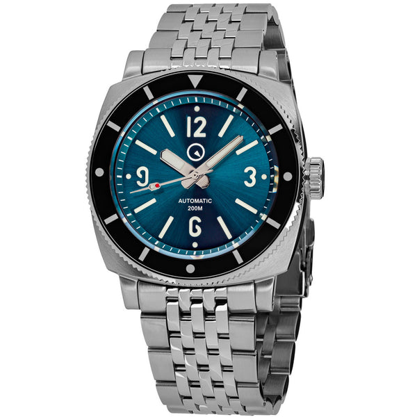 Islander Blue-Green Sandwich Dial Automatic Dive Watch with AR
