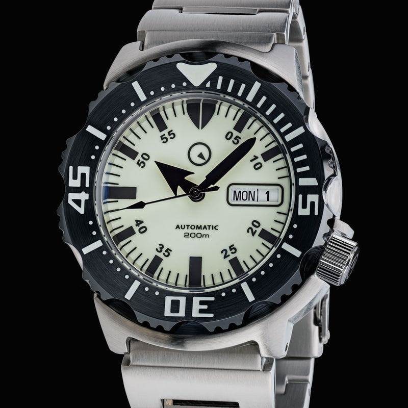 Islander C3 SuperLuminous Dial Automatic Dive Watch with AR Double Dome Sapphire Crystal, and 120-click Bezel #ISL-58