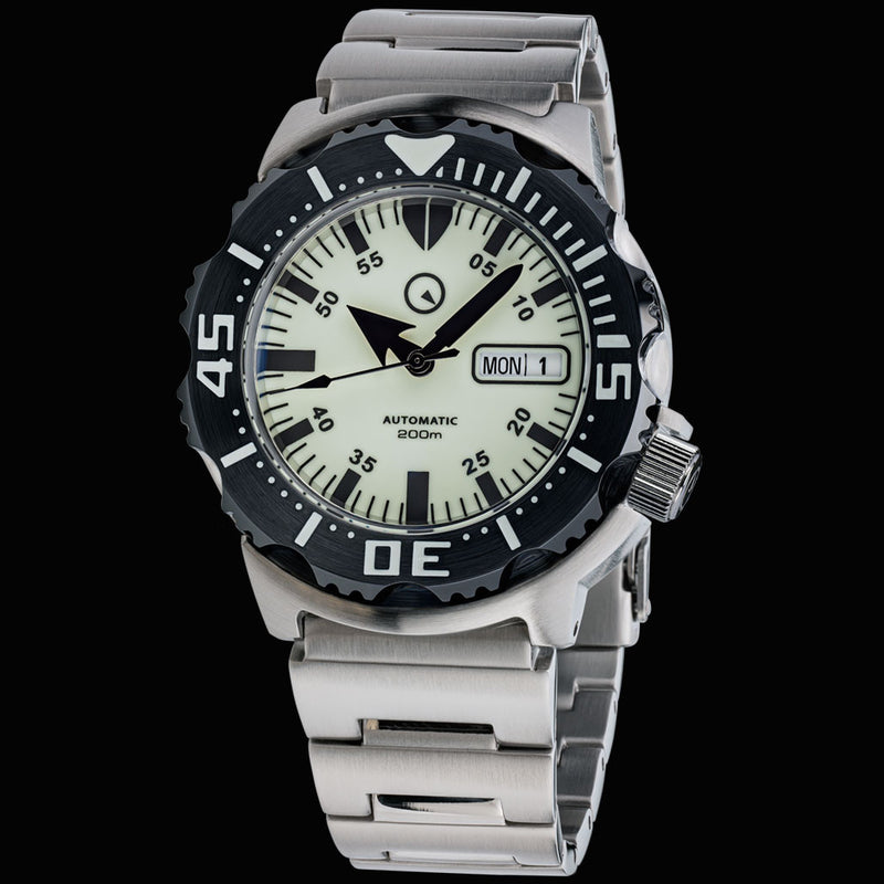 Islander C3 SuperLuminous Dial Automatic Dive Watch with AR Double Dome Sapphire Crystal, and 120-click Bezel #ISL-58