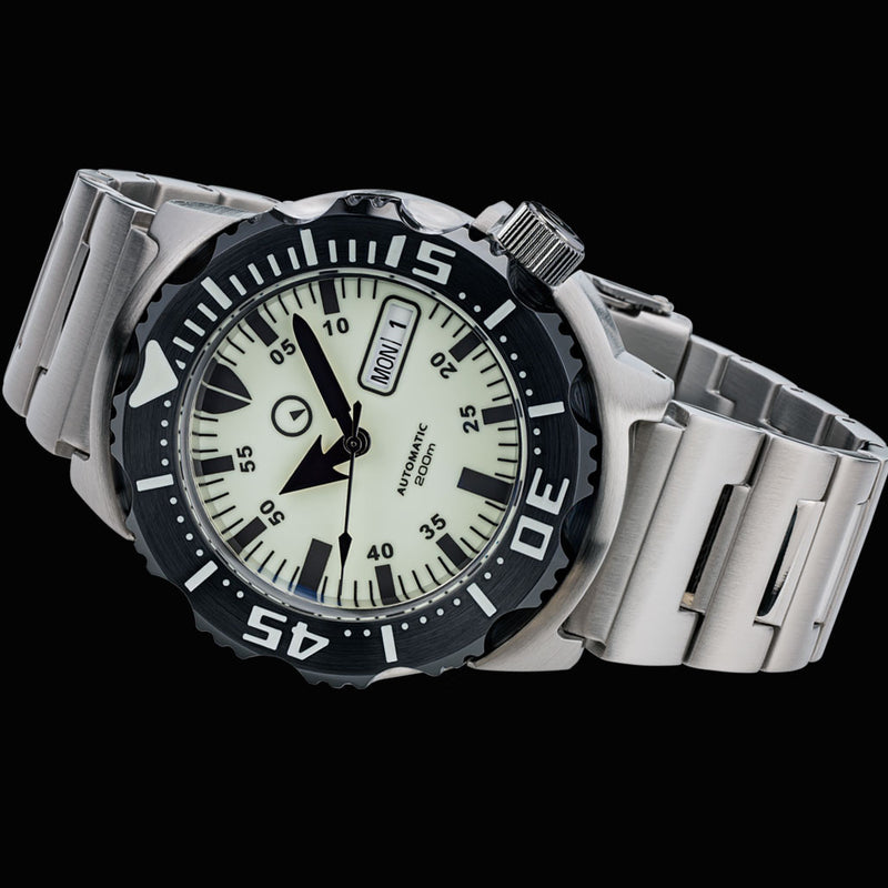 Islander C3 SuperLuminous Dial Automatic Dive Watch with AR Double Dome Sapphire Crystal, and 120-click Bezel #ISL-58