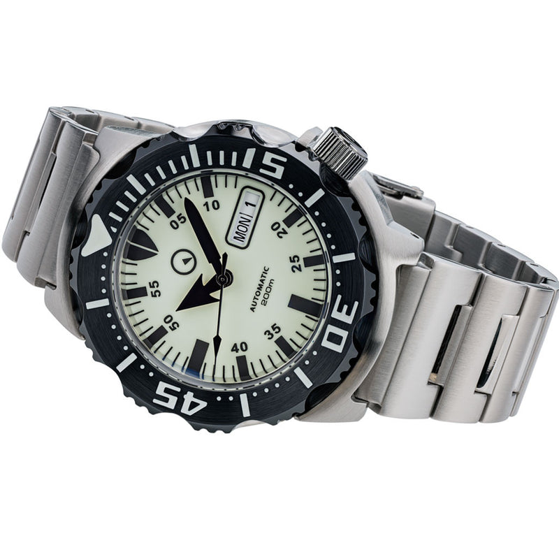 Islander C3 SuperLuminous Dial Automatic Dive Watch with AR Double Dome Sapphire Crystal, and 120-click Bezel #ISL-58