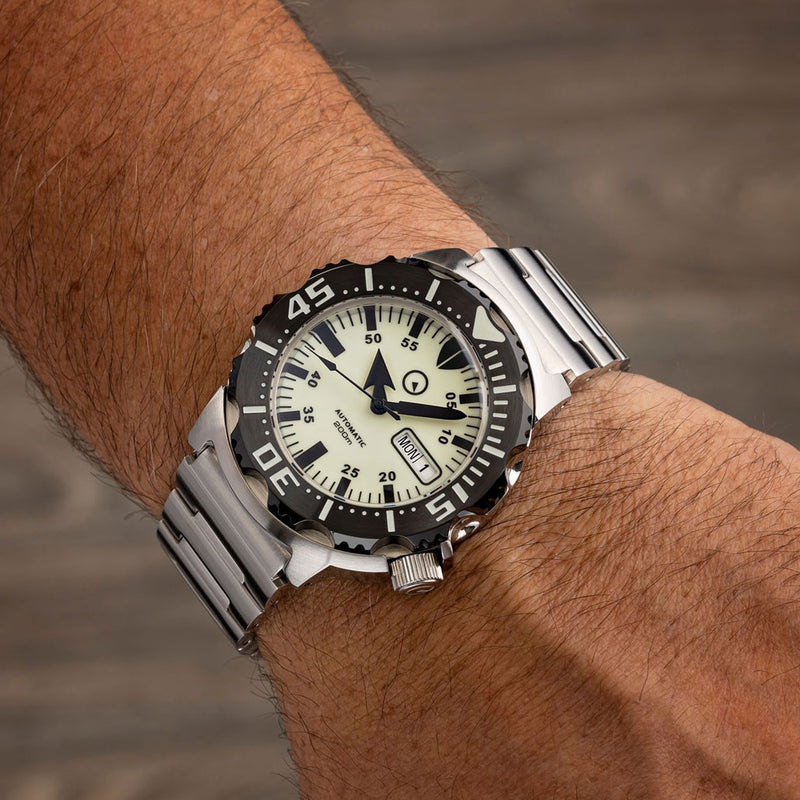 Islander C3 SuperLuminous Dial Automatic Dive Watch with AR Double Dome Sapphire Crystal, and 120-click Bezel #ISL-58