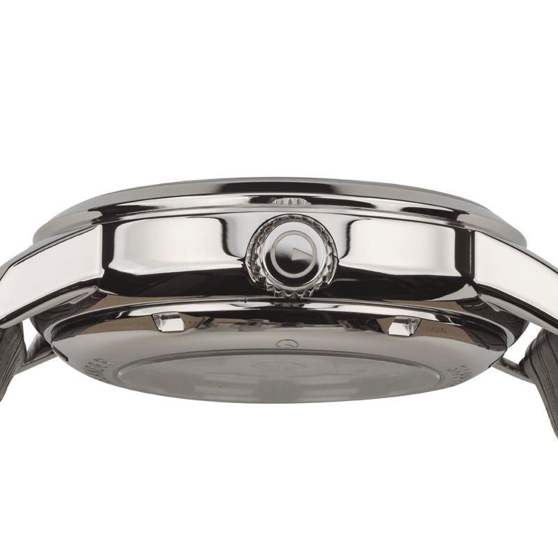 Islander Automatic Open-Heart Watch with Pinstripe Dial, AR Sapphire Crystal #ISL-98