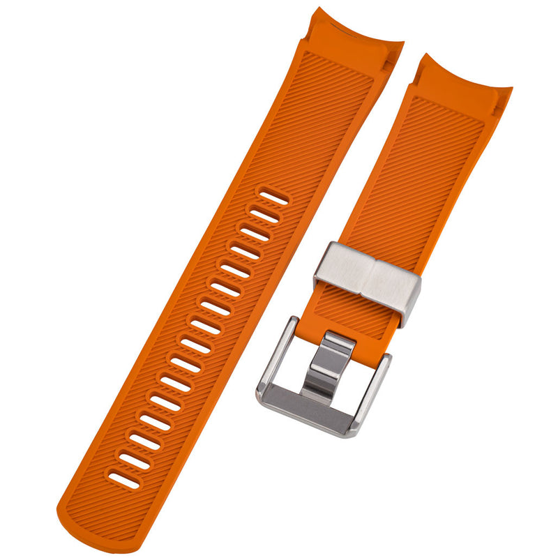 Islander 22mm Orange Rubber Dive Strap for Seiko SKX007,009 and 43mm Islander Divers #BRAC-23