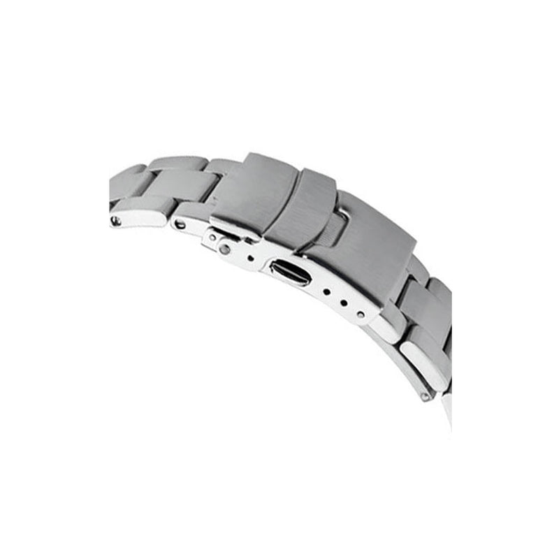 Islander 20mm Brushed Solid-Link Watch Bracelet for Islander Brookville #BRAC-14