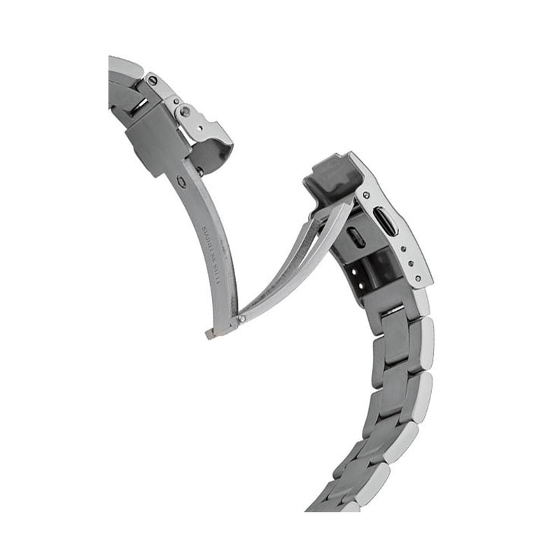 Islander 20mm Brushed Solid-Link Watch Bracelet for Islander Brookville #BRAC-14