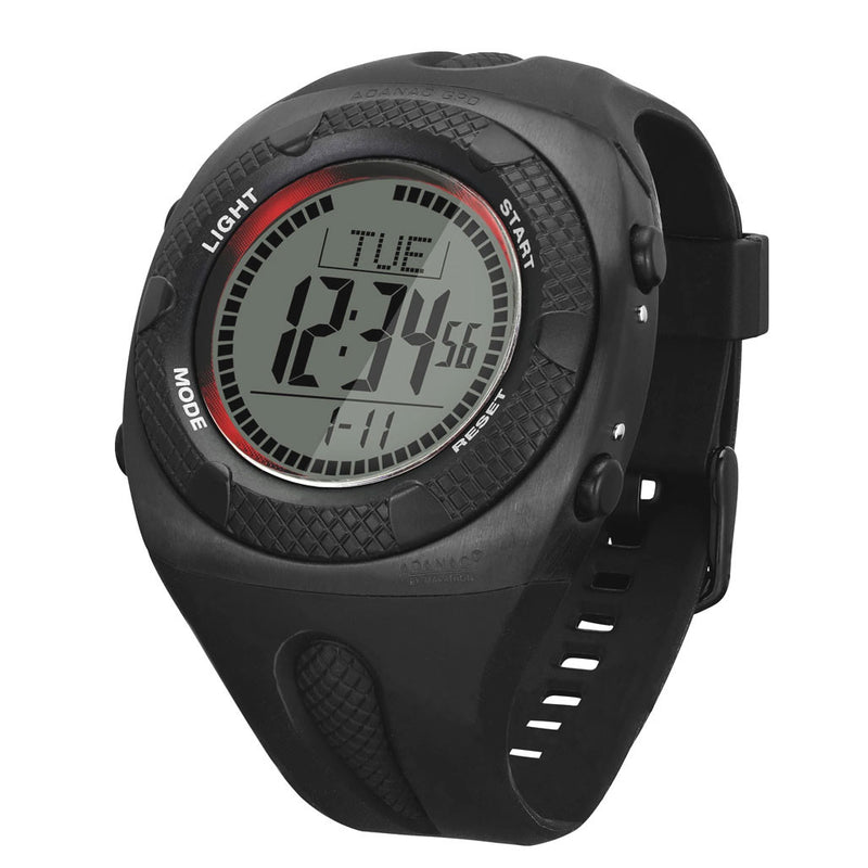 Marathon 48mm ADANAC General Purpose Digital with Dual-Time, Chronograph, Alarm, Calendar #WW194024-BK