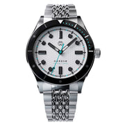 Henry Archer Nordso Automatic Dive Watch with Polar Dial #HAC-NOR-POL-BOR