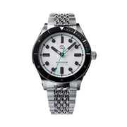 Henry Archer Nordso Automatic Dive Watch with Polar Dial #HAC-NOR-POL-BOR