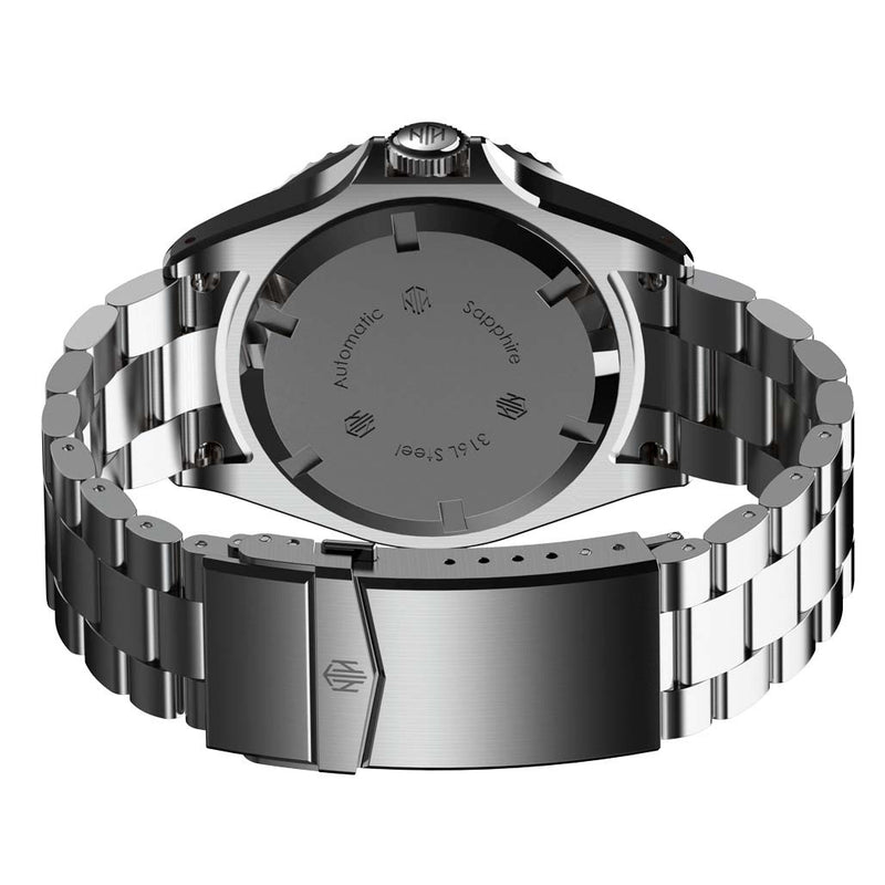 NTH Barracuda 300-Meter Hi-Beat Automatic Dive Watch with an AR Sapphire Crystal #WW-NTH-BVKN