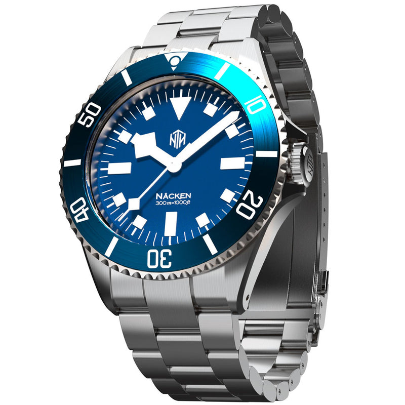 NTH Näcken 300-Meter Hi-Beat Automatic Dive Watch with an AR Sapphire Crystal #WW-NTH-NMEN