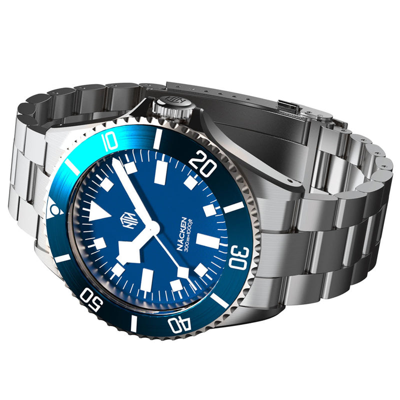 NTH Näcken 300-Meter Hi-Beat Automatic Dive Watch with an AR Sapphire Crystal #WW-NTH-NMEN