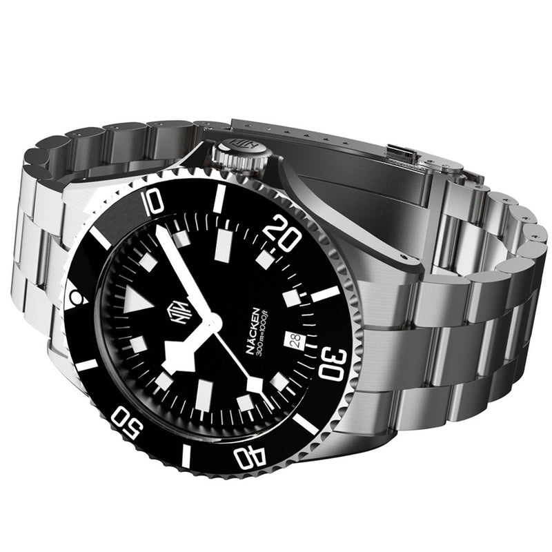 NTH Näcken 300-Meter Hi-Beat Automatic Dive Watch with an AR Sapphire Crystal #WW-NTH-NMKD