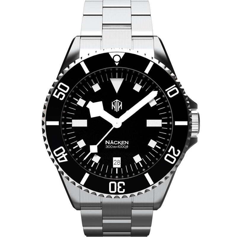 NTH Näcken 300-Meter Hi-Beat Automatic Dive Watch with an AR Sapphire Crystal #WW-NTH-NMKD